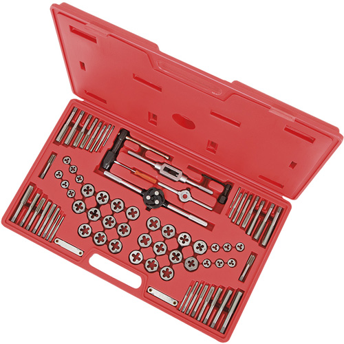 TD76H Tap and Alloy Die Set, 76 Pieces Sécurité Médic