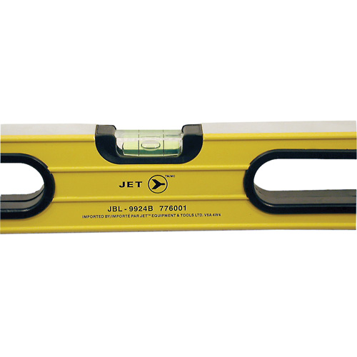 JBL-9924B Box Level, Box, 2' L, Aluminum, 3, Non-Magnetic Sécurité Médic