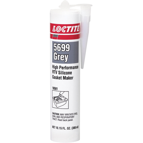 5699 High Performance RTV Silicone Gasket Maker, Cartridge, Grey Sécurité Médic
