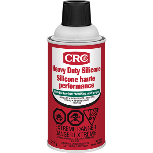 Lubrifiant Heavy Duty Silicone, Canette a&eacute;rosol Sécurité Médic