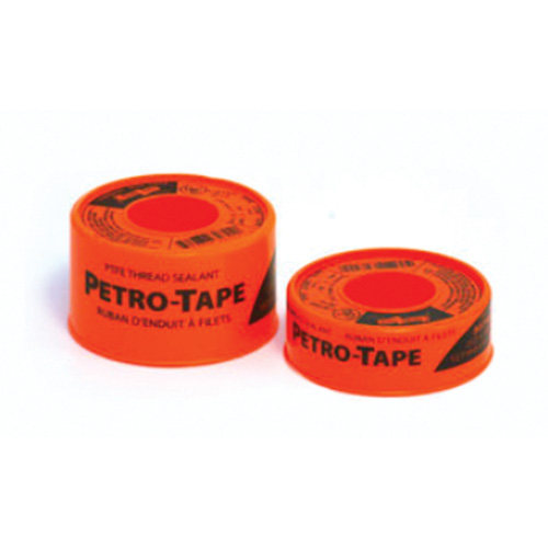 Jet Lube&reg; Petro-Tape Heavy-Duty Seal Tape, 540" L x 1/2" W, White Sécurité Médic
