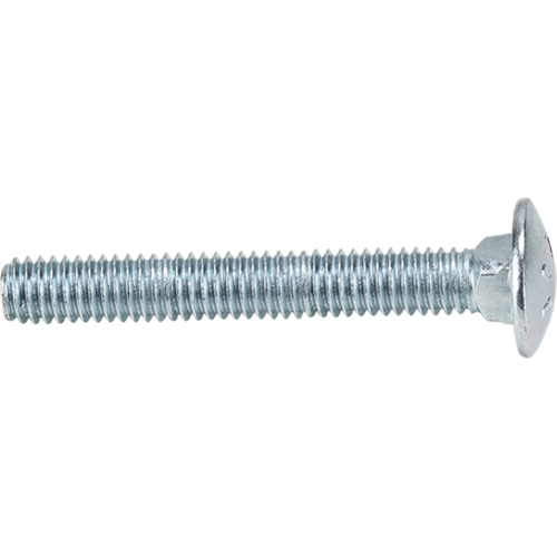 Boulon de carrosserie standard, 5/16" x 3" lo, Zinc Cr+3, Cors&eacute; Sécurité Médic