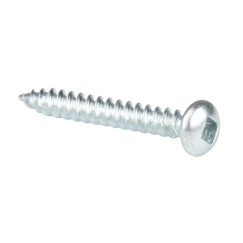 Tapping Screw Pan Head, #8 x 1-1/4" L, Zinc Plated Sécurité Médic