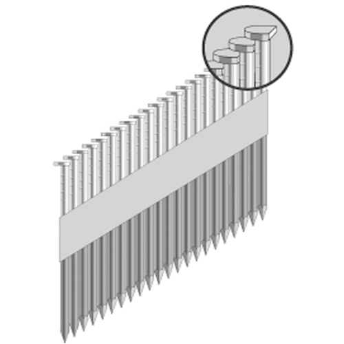 34° Strip Nails - Paper Collated Sécurité Médic