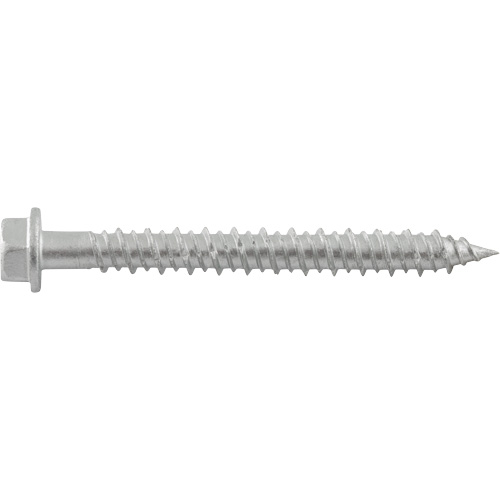 Aggre-Gator Concrete Screw, 1/4" x 1-1/4" L, Stainless Steel Sécurité Médic