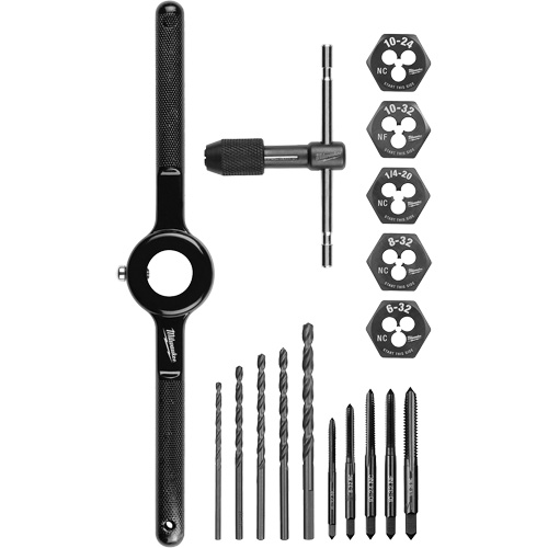 Tap and Die Set, 17 Pieces Sécurité Médic