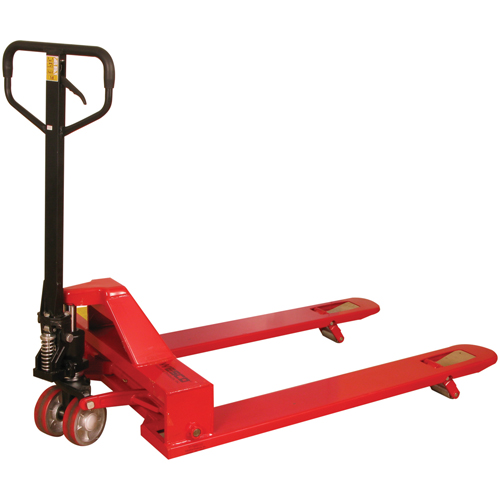 4-Way Hydraulic Pallet Truck, 48" L x 7" W, 4000 lbs. Capacity Sécurité Médic