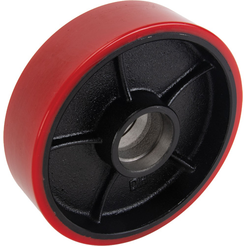 Replacement Polyurethane Steer Wheel For Long fork and Multi-Direction Kleton Pallet Trucks Sécurité Médic