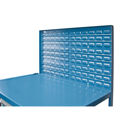Chariots de service mobiles, 2 Tiers, 24" la x 57" h x 40" p, Capacit&eacute; 1200 lb Sécurité Médic