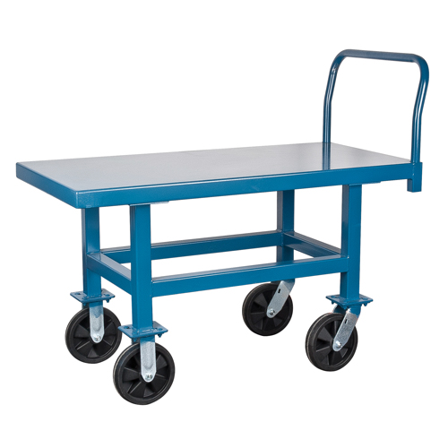 Elevated Platform Trucks, 60" L x 30" W, 2000 lbs. Capacity, Nylon Casters Sécurité Médic
