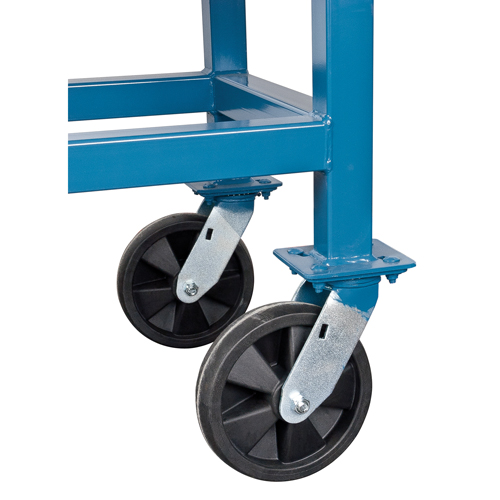 Elevated Platform Trucks, 60" L x 30" W, 2000 lbs. Capacity, Nylon Casters Sécurité Médic