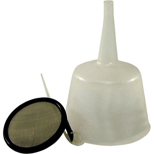 Entonnoir industriel &agrave; filtre, Poly&eacute;thyl&egrave;ne, Capacit&eacute; 177 ml Sécurité Médic