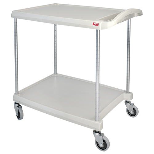 myCart Utility Cart, 2 Tiers, 20" x 35-1/2" x 30", 300 lbs. Capacity Sécurité Médic