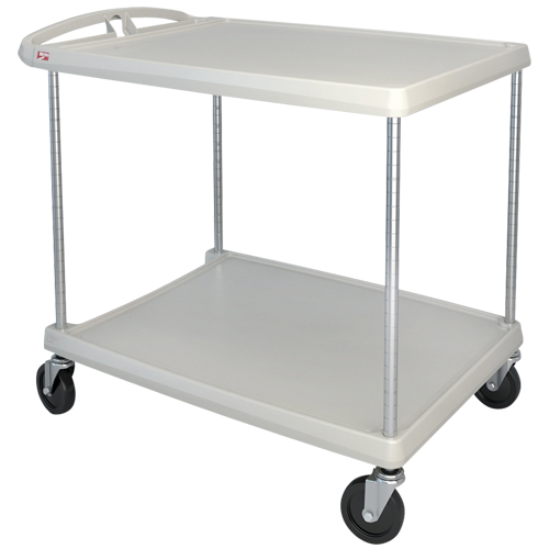 Chariot utilitaire myCart, 2 tiers, 26" x 36-7/8" x 36", Capacit&eacute; 400 lb Sécurité Médic