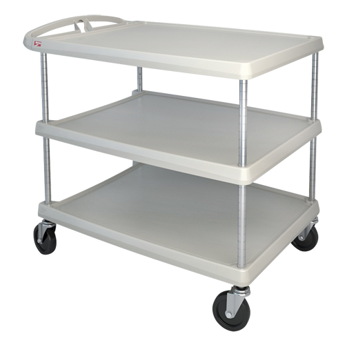 myCart Utility Cart, 3 Tiers, 26" x 36-7/8" x 36", 500 lbs. Capacity Sécurité Médic