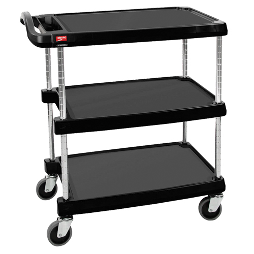 Chariot utilitaire myCart, 3 tiers, 16" x 35-1/2" x 27", Capacit&eacute; 400 lb Sécurité Médic
