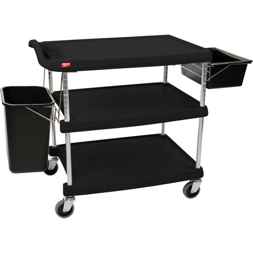 Chariot utilitaire myCart, 3 tiers, 20" x 35-1/2" x 30", Capacit&eacute; 400 lb Sécurité Médic