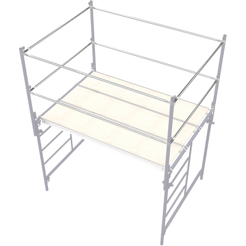 Accessoires pour &eacute;chafaudage - Barre de retenue, Barre de retenue, 2" la x 30" h Sécurité Médic