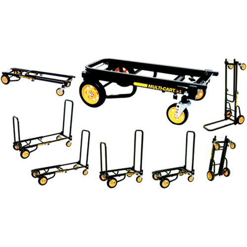 RockNRoller&reg; Multi-Cart&reg; 8-in-1 Equipment Transporter - Micro, Steel, 350 lbs. Capacity Sécurité Médic