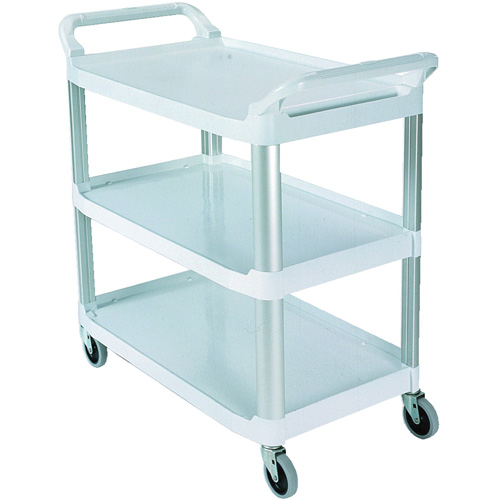 Open-Sided Shelf Cart, 3 Tiers, 40" x 37" x 20", 300 lbs. Capacity Sécurité Médic