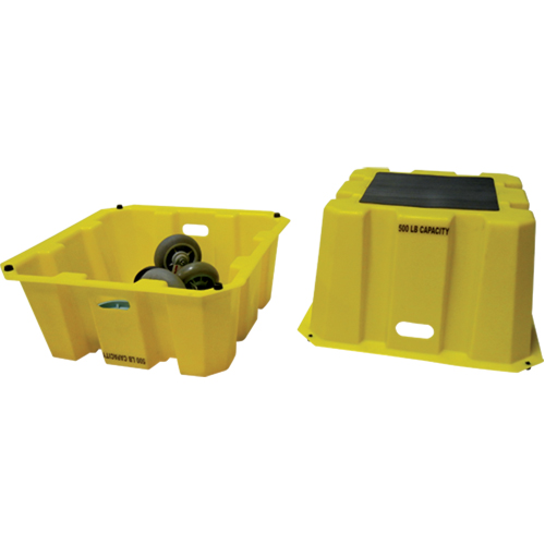 Nestable Industrial Step Stools, 25" x 25" x 10-1/2" High Sécurité Médic