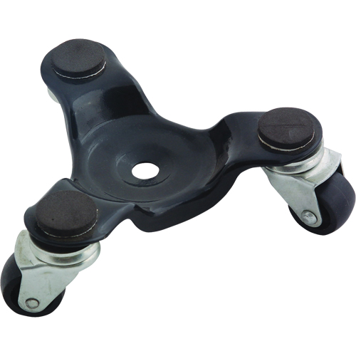 Leg Dolly, 200 lbs. Capacity, Steel Frame, 2.45" H Sécurité Médic