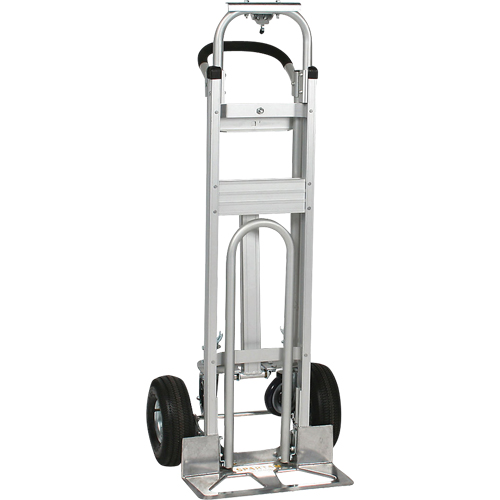 Three-Position Spartan III Convertible Hand Truck, Aluminum, 750 lbs. Capacity Sécurité Médic