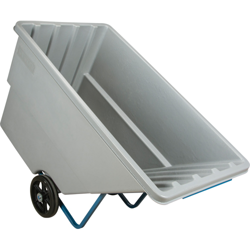 Tilt Truck, Polyethylene, 1.1 cu. yd., 1250 lbs. Load Capacity Sécurité Médic