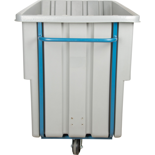 Tilt Truck, Polyethylene, 1.1 cu. yd., 1250 lbs. Load Capacity Sécurité Médic