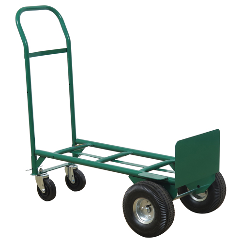 Greenline Economical Convertible Hand Truck - 656-21-PE , Steel, 600 lbs. Capacity Sécurité Médic
