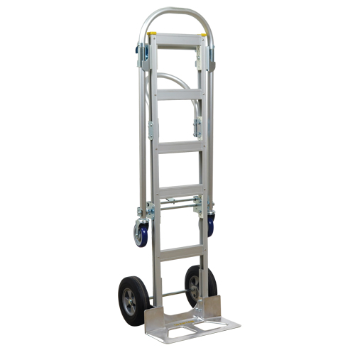 SPTN-SR-T18-SR Spartan Sr. Convertible Hand Truck, Aluminum, 1000 lbs. Capacity Sécurité Médic