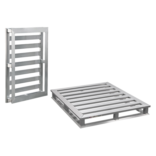 Aluminum 4-Way Tube Frame Pallet Sécurité Médic