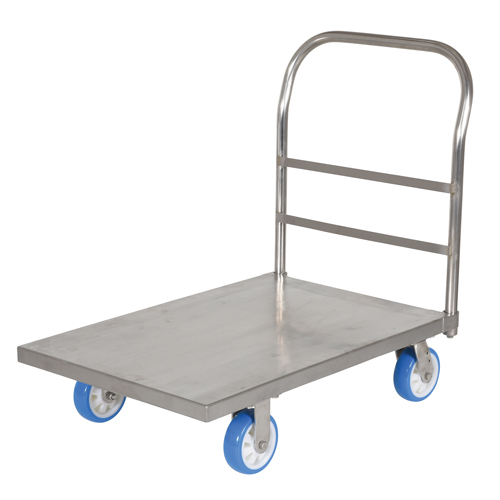 Platform Truck, 36" L x 24" W, 2000 lbs. Capacity, Polyurethane Casters Sécurité Médic