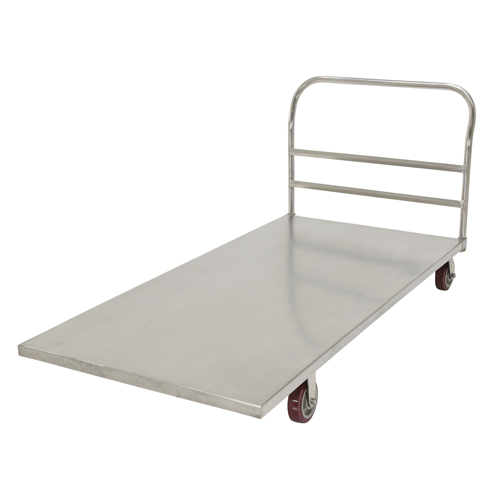 Chariot &agrave; plateforme, 72" lo x 36" la x Capacit&eacute; 2000 lb, Roues en Polyur&eacute;thane Sécurité Médic