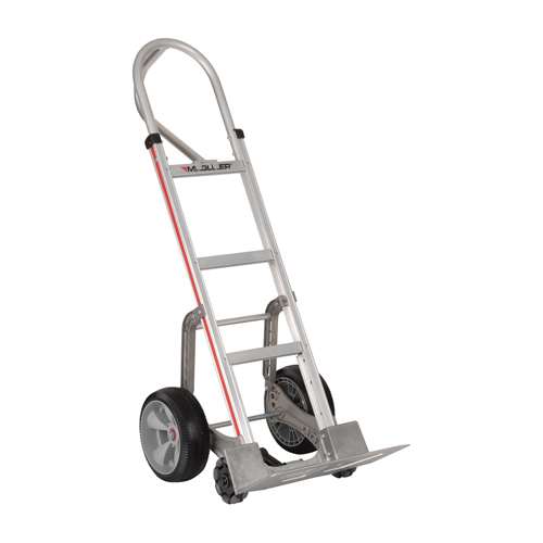 Self-Stabilizing Hand Truck, P-Handle Handle, Aluminum, 55'' Height, 500 lbs. Capacity Sécurité Médic