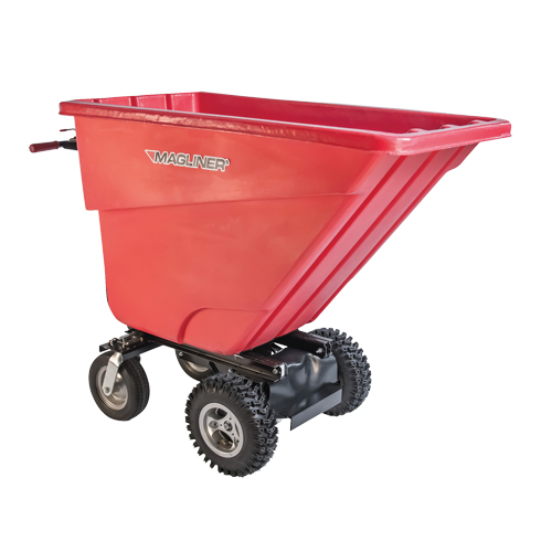 Motorized Tilt Truck, 13,5 pi³ Capacity, 45" H x 26-1/2" W x 68" D Sécurité Médic