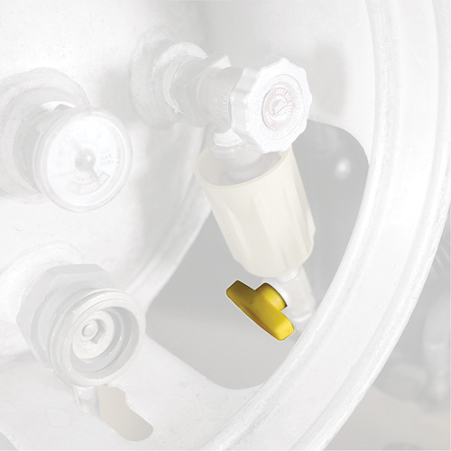 Soupape de s&eacute;curit&eacute; au propane pour chariot &eacute;l&eacute;vateur Sécurité Médic