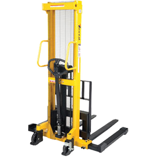 Gerbeur hydraulique manuel, Fonctionnement Pompe manuelle, Capacit&eacute; 2000 lb, Lev&eacute;e max 35" Sécurité Médic
