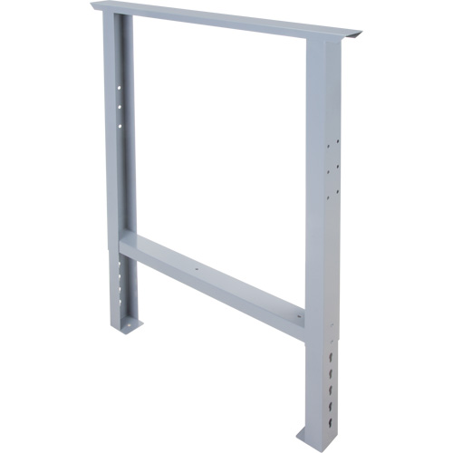Pattes d'&eacute;tabli pour service industriel, Acier, 30" p x 34" h, Simple Sécurité Médic