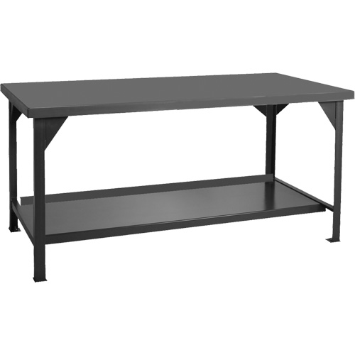 &eacute;tabli robuste, 48" la x 30" p x 34" h, Capacit&eacute; 4000 lb Sécurité Médic