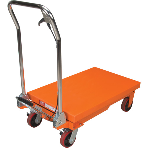 Hydraulic Scissor Lift Table, 32" L x 19-3/4" W, Steel, 660 lbs. Capacity Sécurité Médic