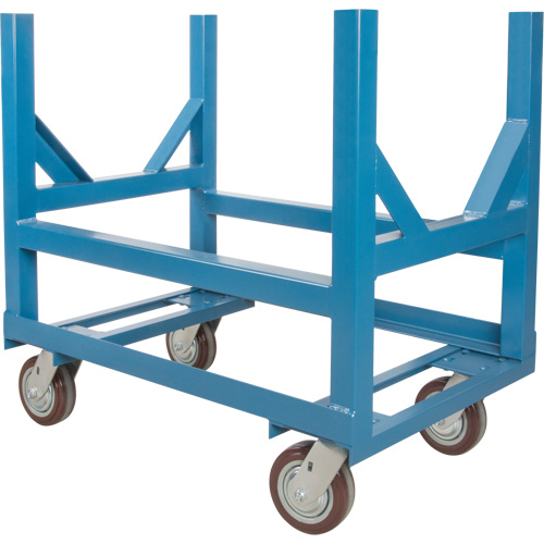 Pipe & Bar Cradle Truck, 36" L x 24" W x 34" H, 2500 lbs. Capacity, Polyurethane Wheels Sécurité Médic