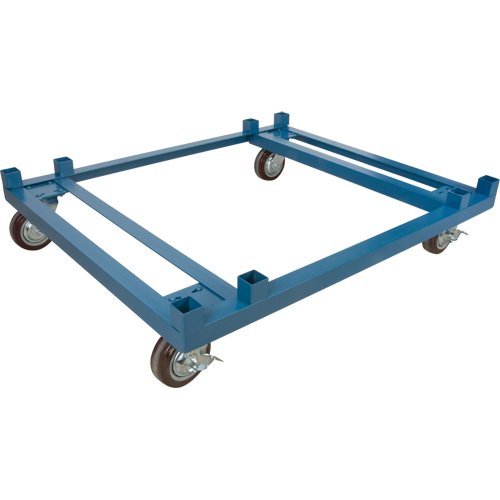 Socle roulant pour contenant ouvert en maille, 40,5" la x 34-1/2" p x 10" h, Capacit&eacute; de 3000 lb Sécurité Médic