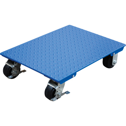 Chariot de manutention avec plateforme en acier, 24" la x 30" p x 6" h, Capacit&eacute; de 1200 lb Sécurité Médic