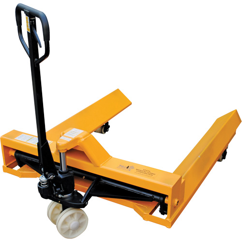 Transpalette pour mat&eacute;riaux en rouleaux, Acier, 48" lo x 7,5" la, Capacit&eacute; 4000 lb Sécurité Médic