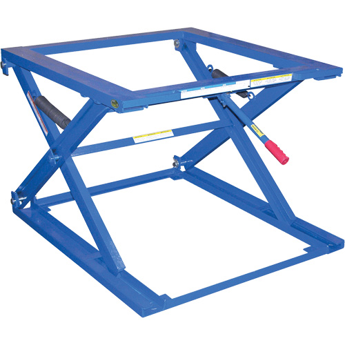 Adjustable Pallet Stand, 42-1/2" L x 40" W, 5000 lbs. Cap. Sécurité Médic
