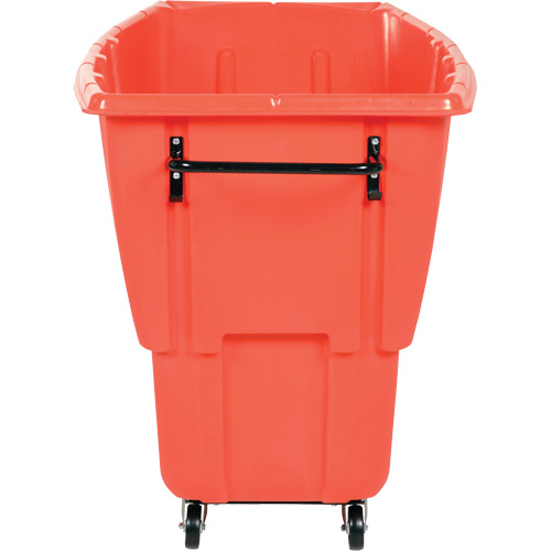 Chariot basculeur, Poly&eacute;thyl&egrave;ne, 0,5 vg³, Capacit&eacute; de charge de 450 lb Sécurité Médic