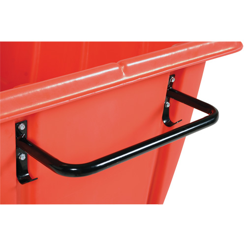 Chariot basculeur, Poly&eacute;thyl&egrave;ne, 0,5 vg³, Capacit&eacute; de charge de 450 lb Sécurité Médic