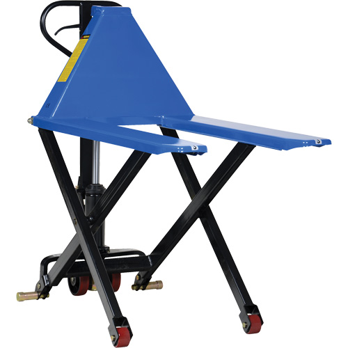 Hydraulic & Manual Skid Scissor Lift, 47" L x 27" W, Steel, 2200 lbs. Capacity Sécurité Médic