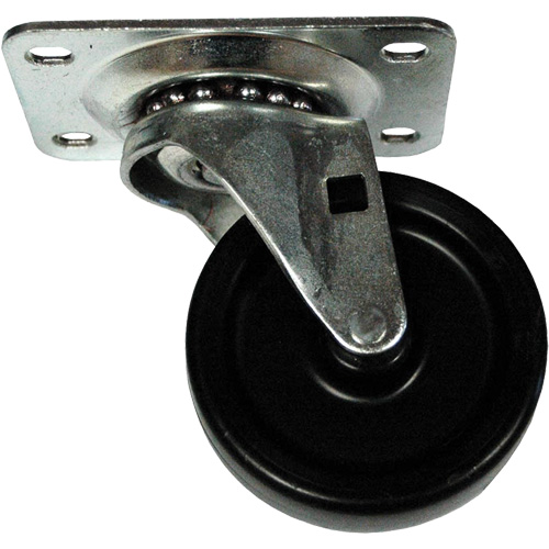 Ingredient Bin Swivel Plate Caster Sécurité Médic